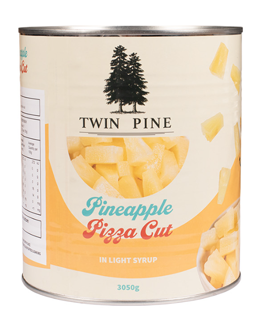 CANNED - PINEAPPLE PIZZA CUT A10(3/3KG)